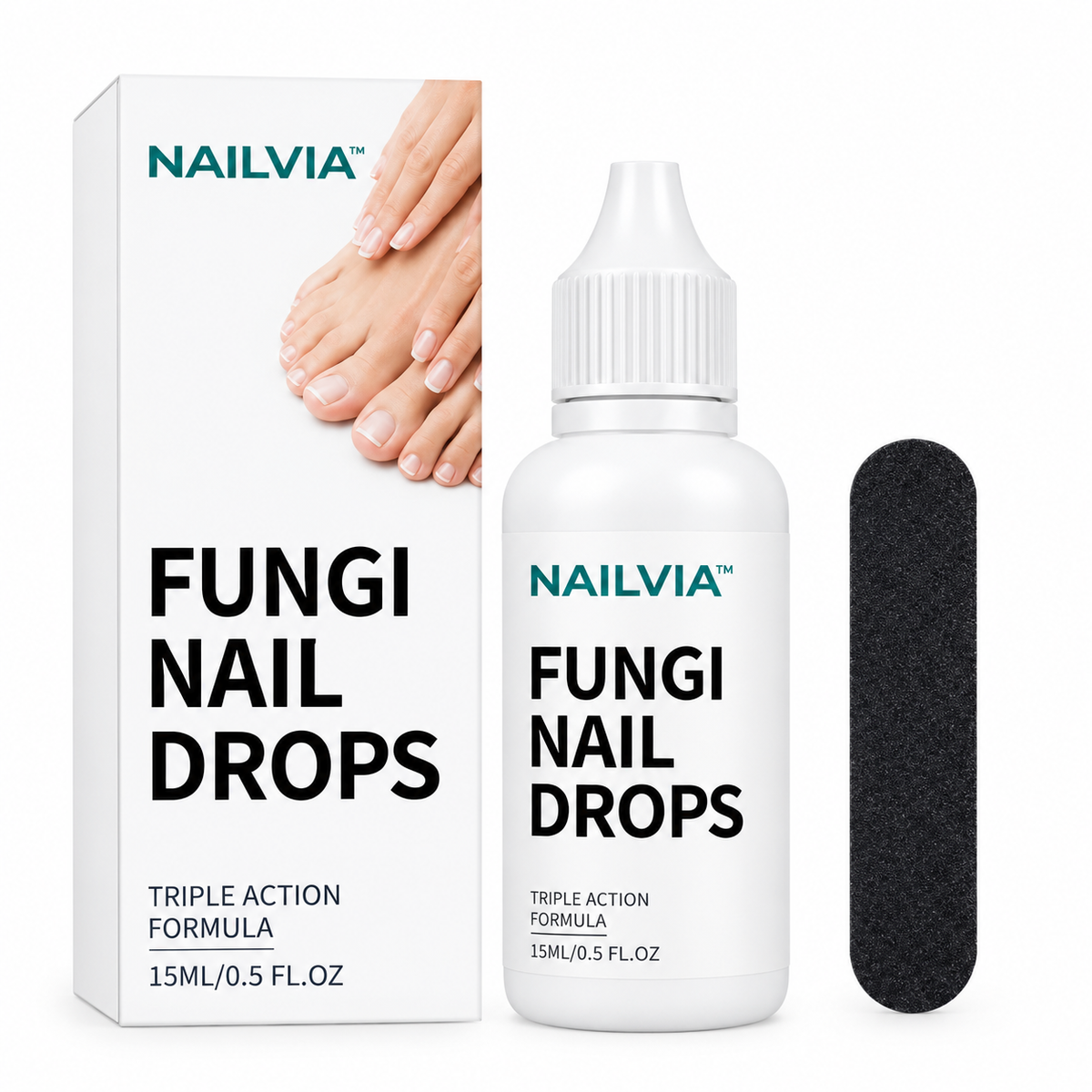 NAILVIA™ – Solución Líquida para el Cuidado y la Protección de las Uñas